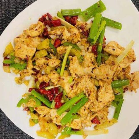 Three Pepper Chicken